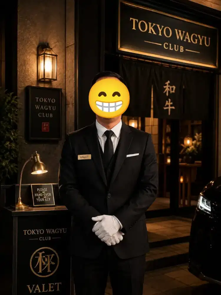 Valet parking full time 2 orang.