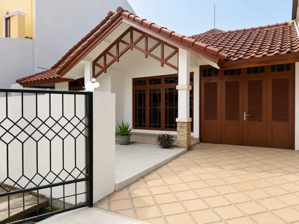 Disewa rumah Luas di Harapan Indah