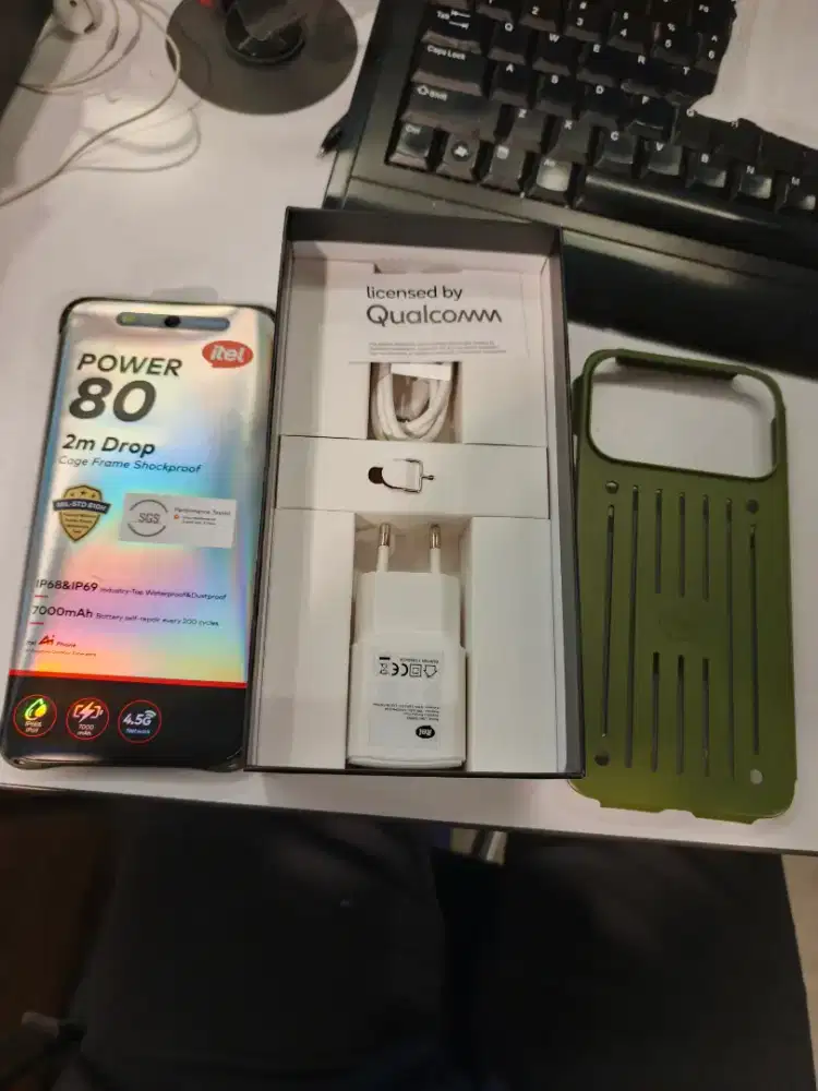 Termurah Itel P80 HP Outdoor Batt 7000mAh standar militer MIL-STD-810H
