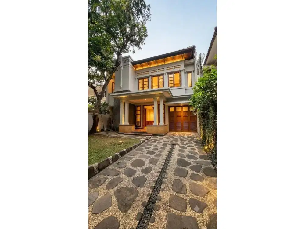 Jual Rumah Heritage Menteng Prime LT 348m2 Langka Asri 40M Nego