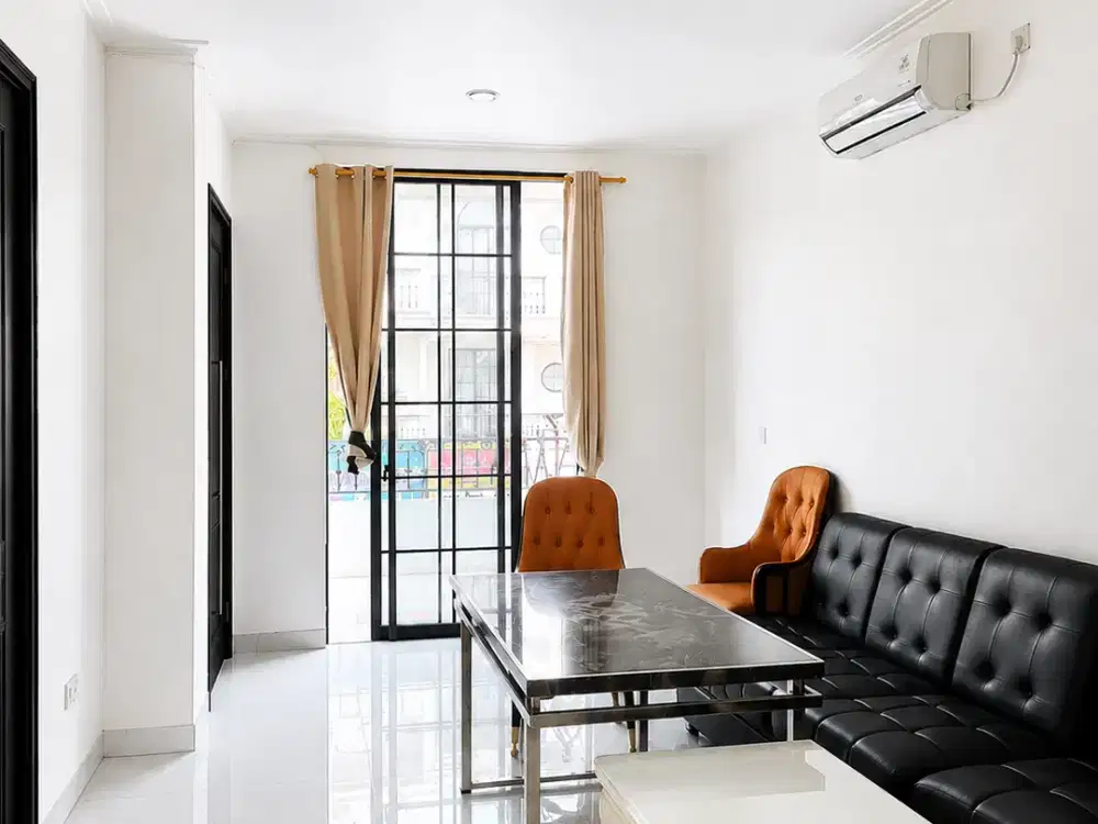 Rumah Concerto Beach Golf Island PIK 5x15 75m2 3KT Full Furnished