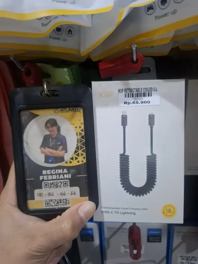 KIIP RETRACTABLE COILED C-L | ATLANTIS DAHSYAT