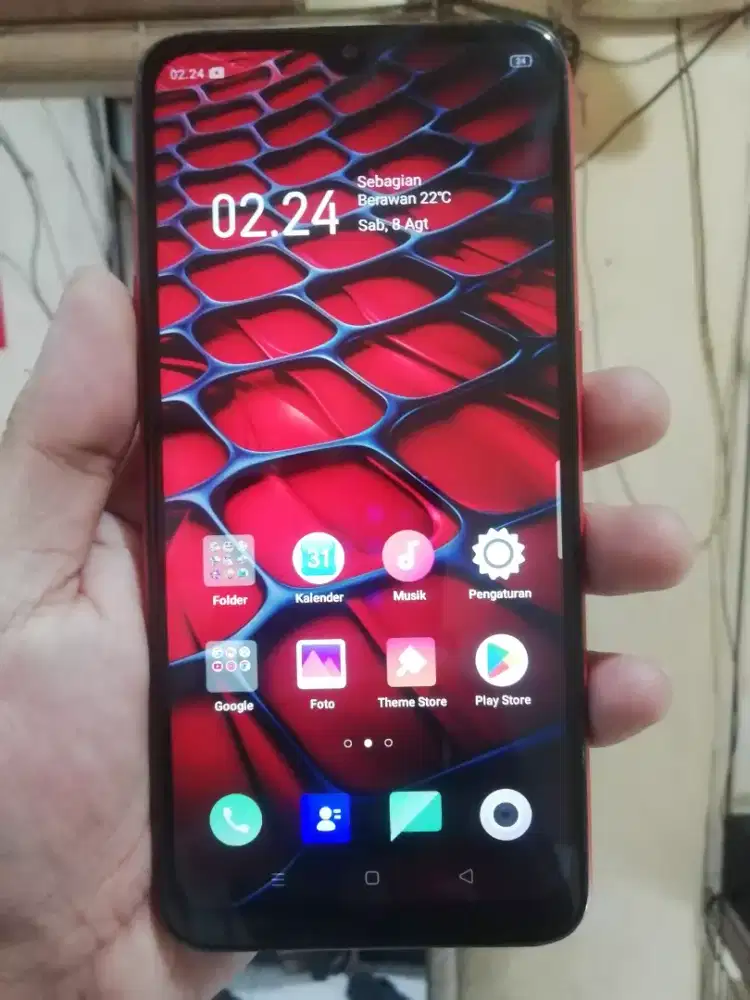 Oppo A1k 4G 2/32 layar 6.2 inchi super mulus