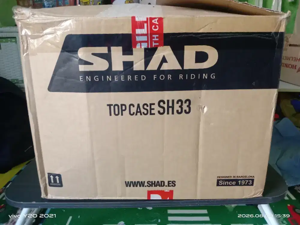 Box SHAD SH33 cocok untuk touring atau pulang kampung
