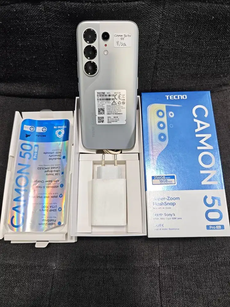 Second Tecno Camon 50 Pro Ram 8/256GB