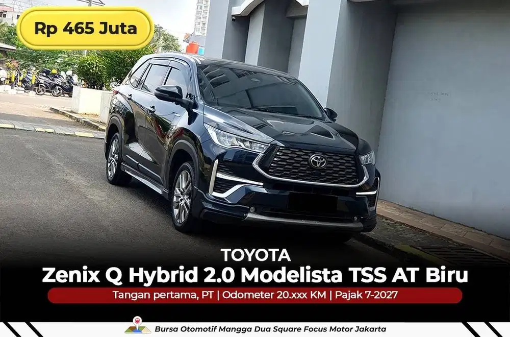 [ KM LOW ] Toyota Innova Zenix Q Hybrid 2.0 Modelista TSS 2023/2024