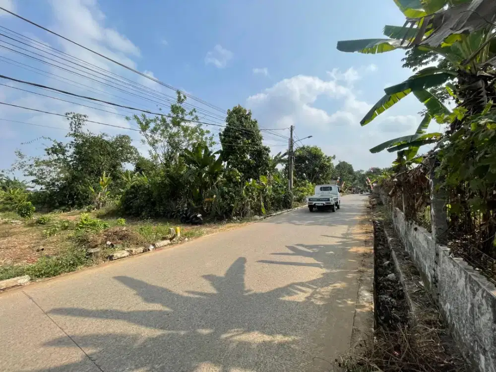 Tanah SHM Cisauk Termurah - Pinggir Jalan 100Jtan Dekat Stasiun Jatake - Cocok Investasi/Hunian - 10 Menit Tol Legok