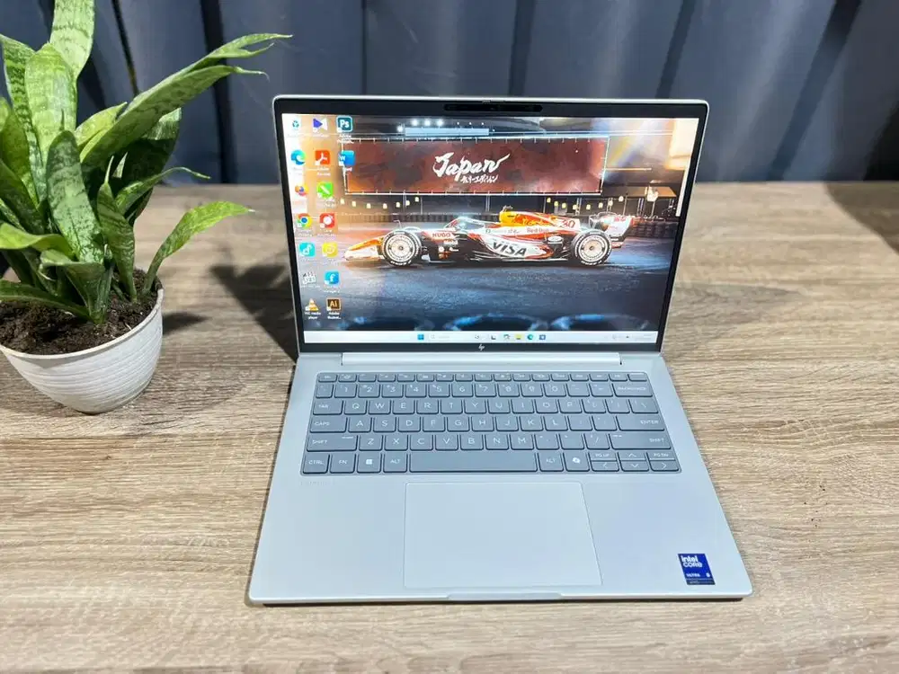 Laptop premium hp elitebook g1i garansi 2029 intel core ultra 5 235u
