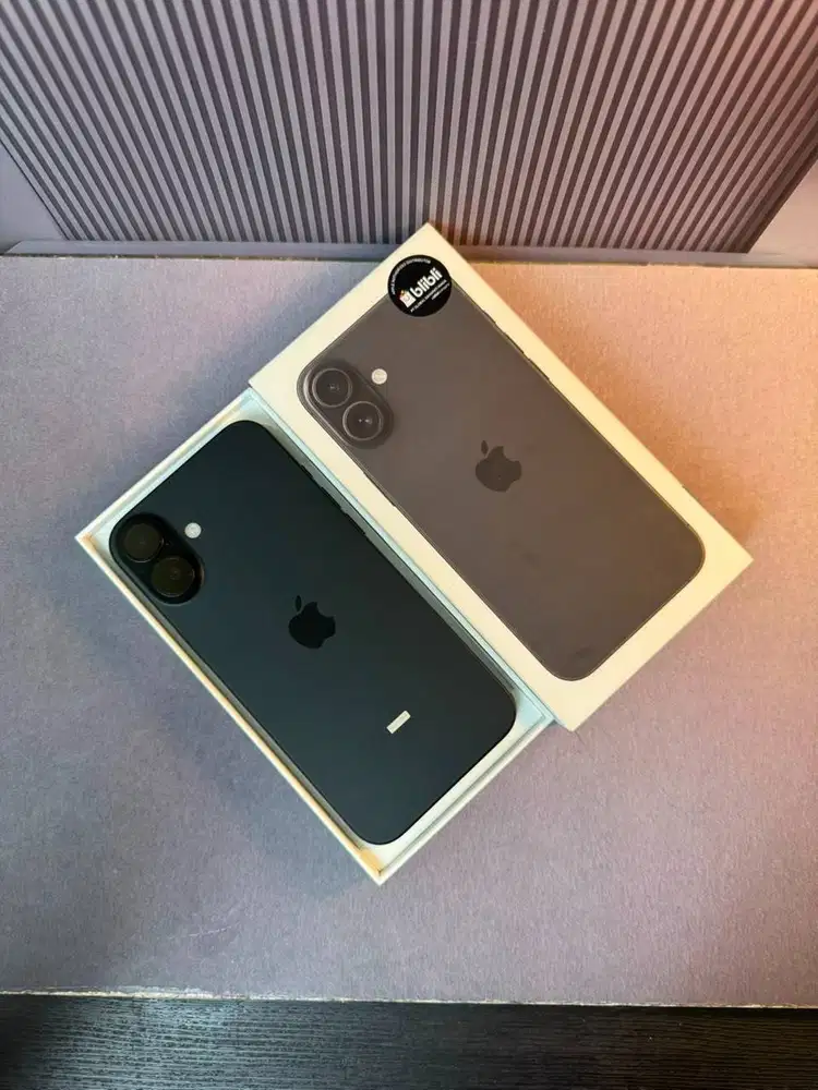 iPhone 16 Plus 256gb Resmi Ibox Black
