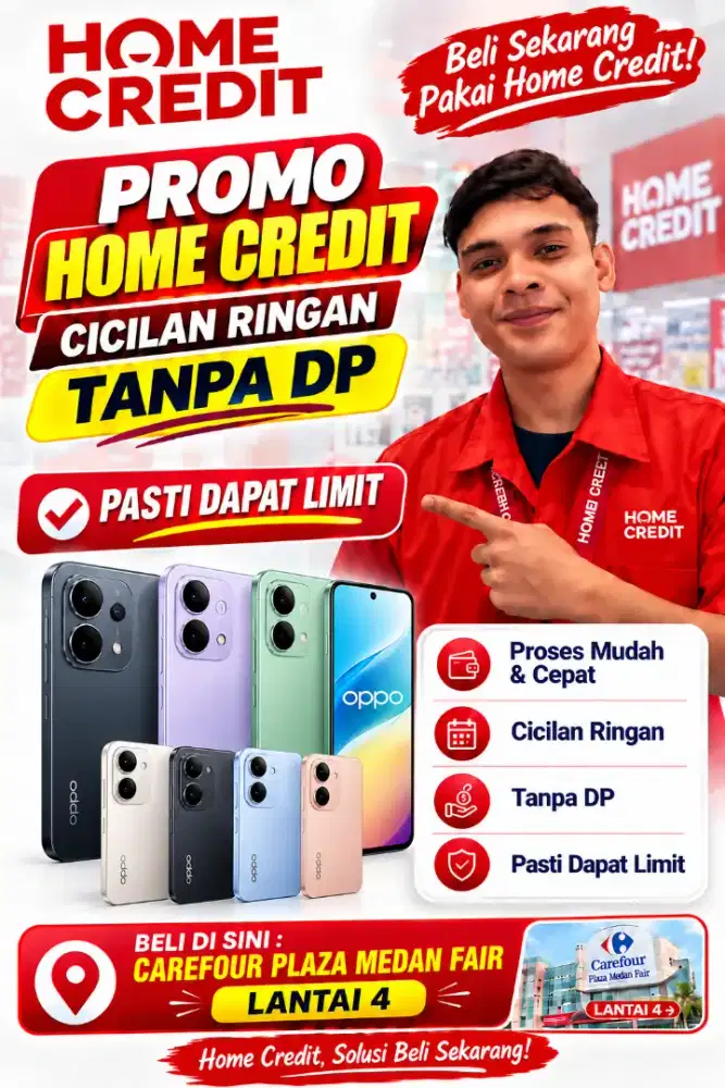 KREDIT HP OPPO TANPA DP 0%