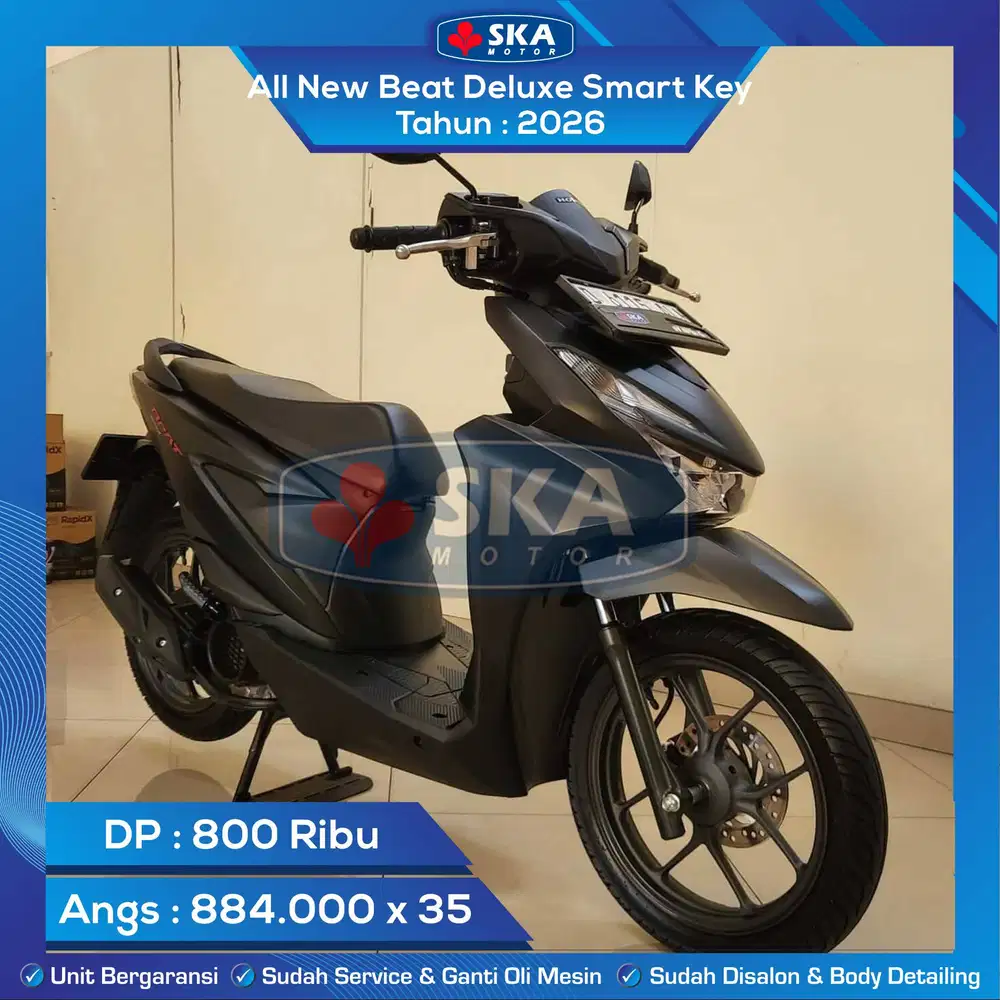 Honda All New Beat Deluxe Smart Key Tahun 2026
