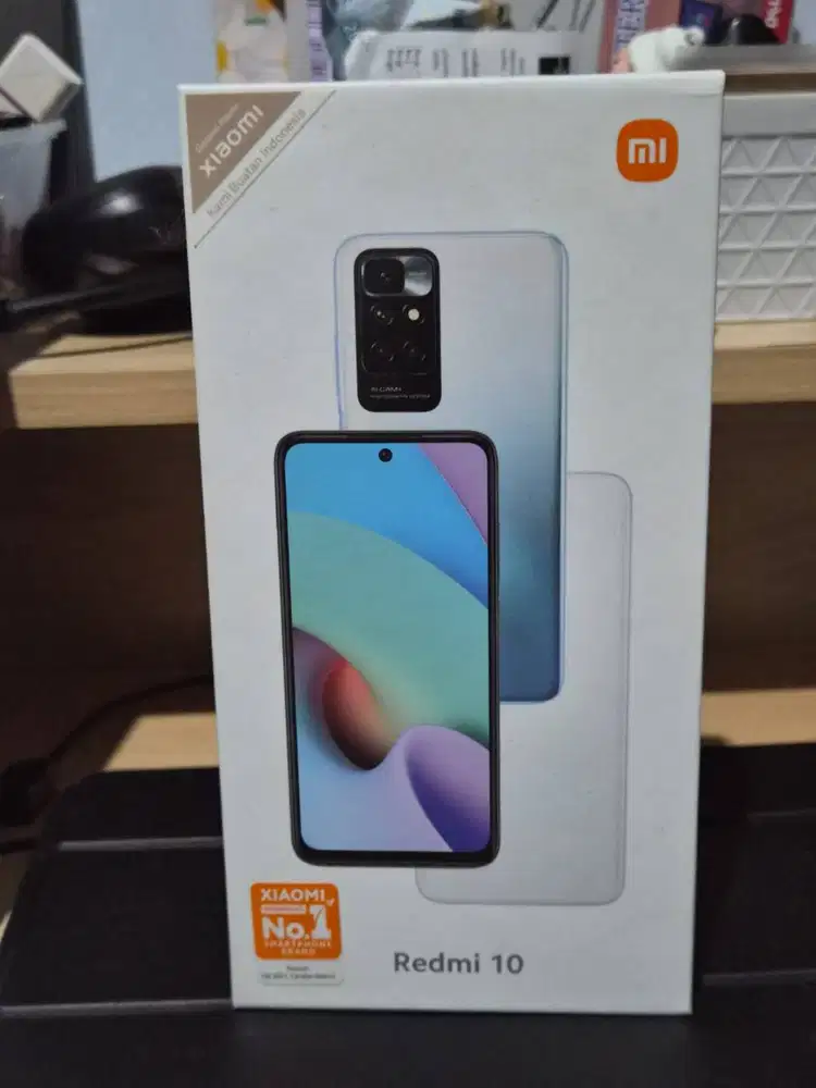 Redmi 10 Carbon Grey 4GB / 64GB | Ex Pemakaian Pribadi | Erafone