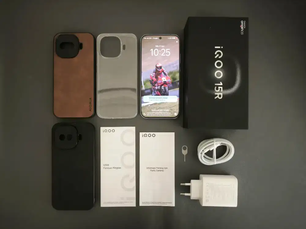 Vivo Iqoo 15R 12/512 - Fullset Istimewa, Garansi Resmi