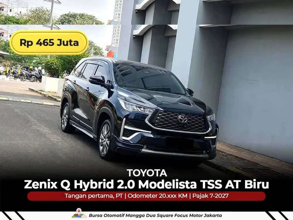 [ KM LOW ] Toyota Innova Zenix Q Hybrid 2.0 Modelista TSS 2023 2024