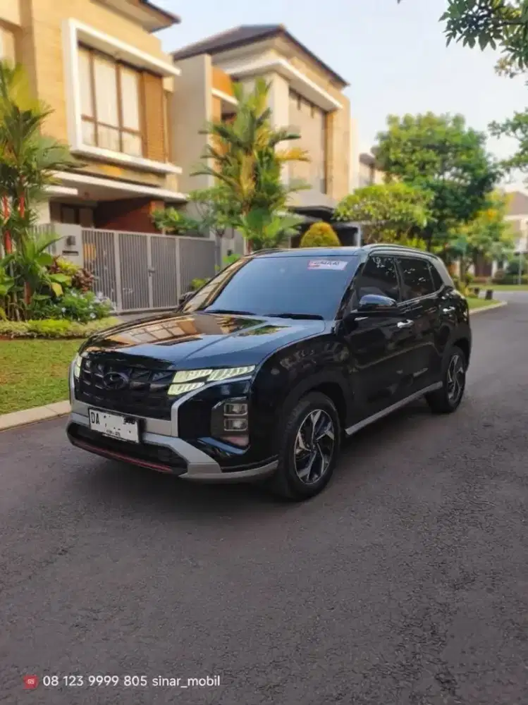 Hyundai creta 2024 tipe prime automatic warna hitam