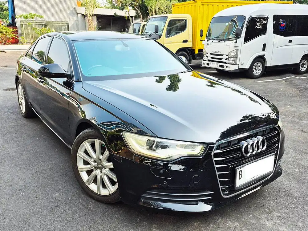 Audi A6 TFSI 2.0 Black On Black Mulus Km 64rb Mulus Siap Pakai *KREDIT