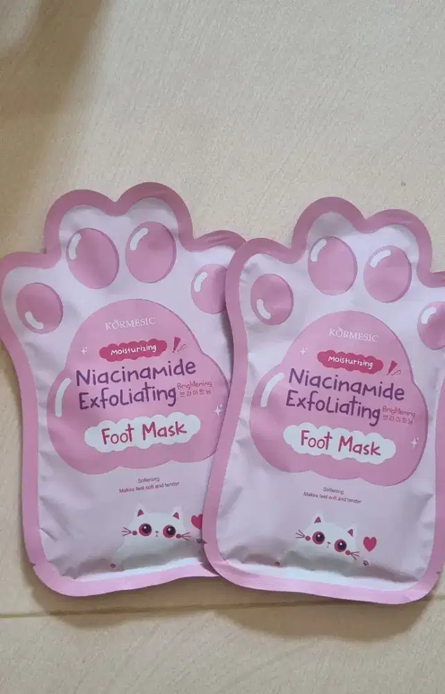 Foot mask Brightening Exfoliasi