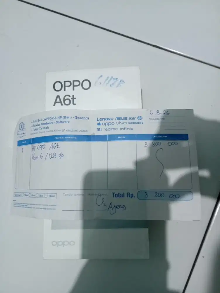 oppo 6t 6/128 new