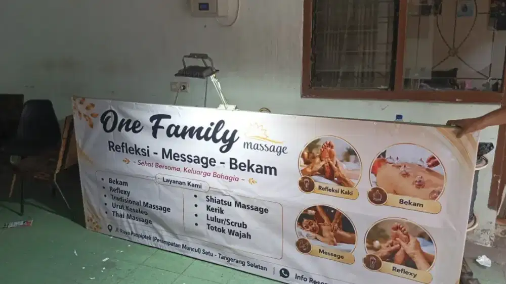 Dibutukan 1 terapis pira