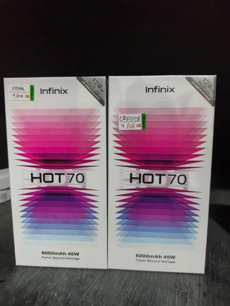 READY INFINIX HOT 70 RAM 8+8/128GB