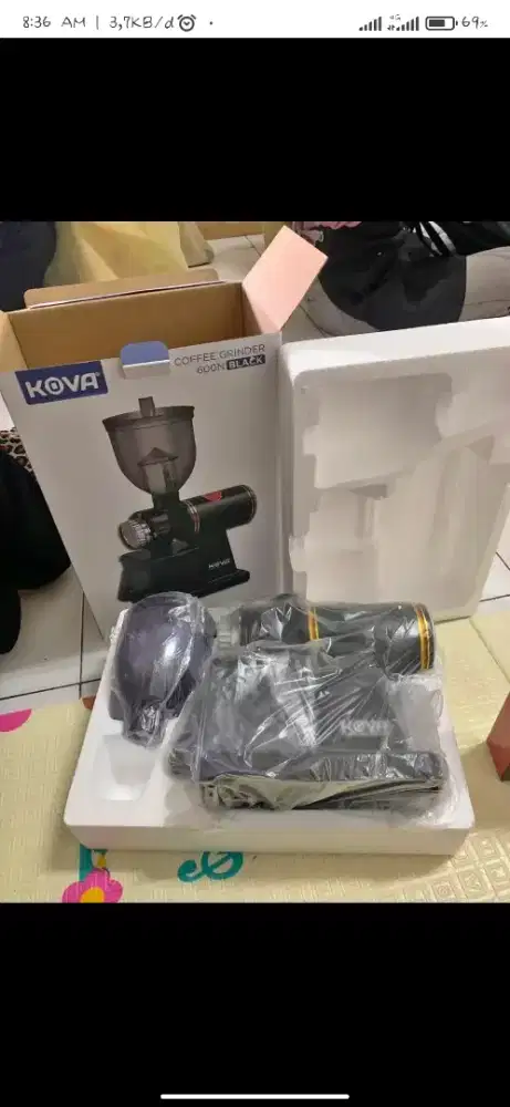 2 unit Kopi grinder KOVA 600N