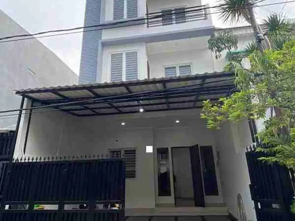 Dijual Rumah Modern 4 Lantai Siap Huni di Sunter Jakarta Utara
