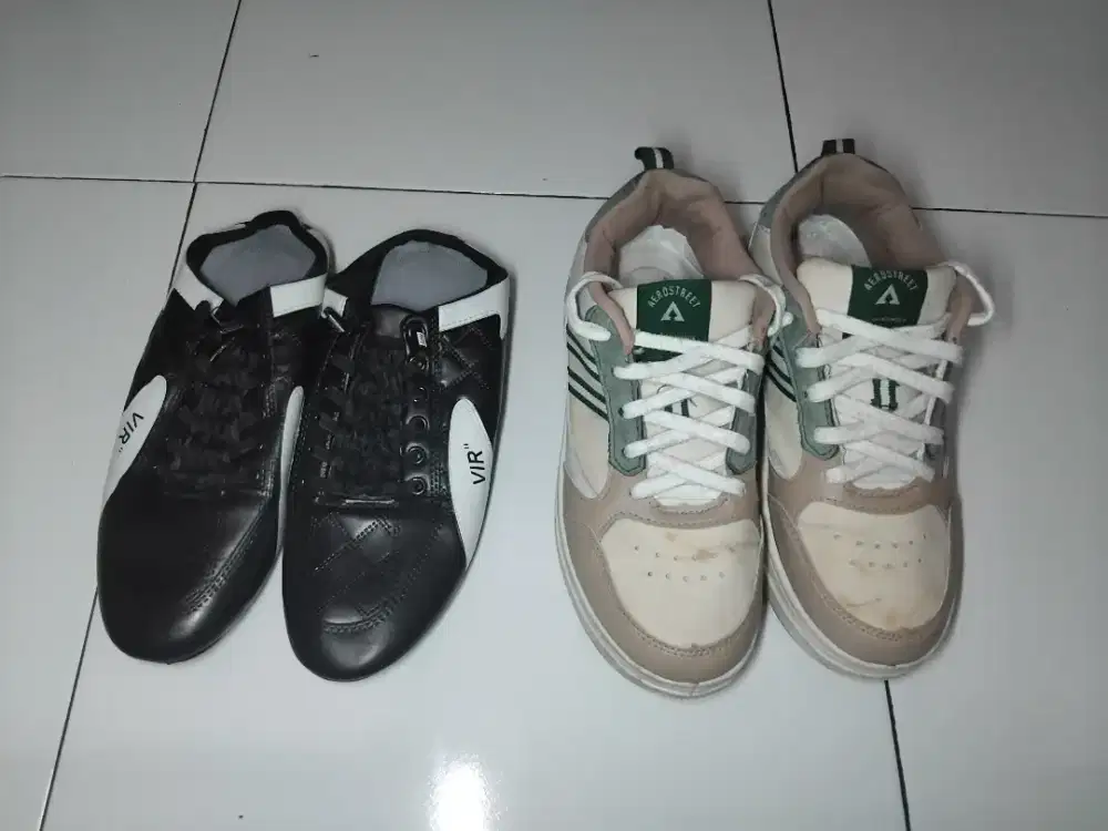 Sepatu baru di pakai 2 , 3 kali tapi kesempitan