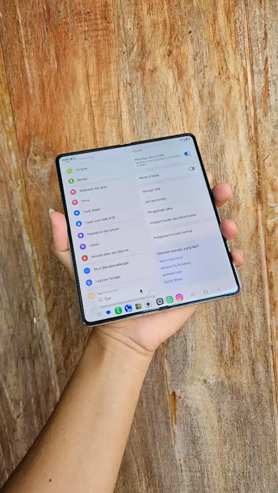 Samsung Fold 5 12/512gb Sein Resmi