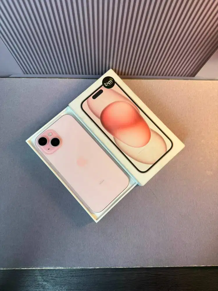 iPhone 15 Basic 128gb Resmi Ibox Pink