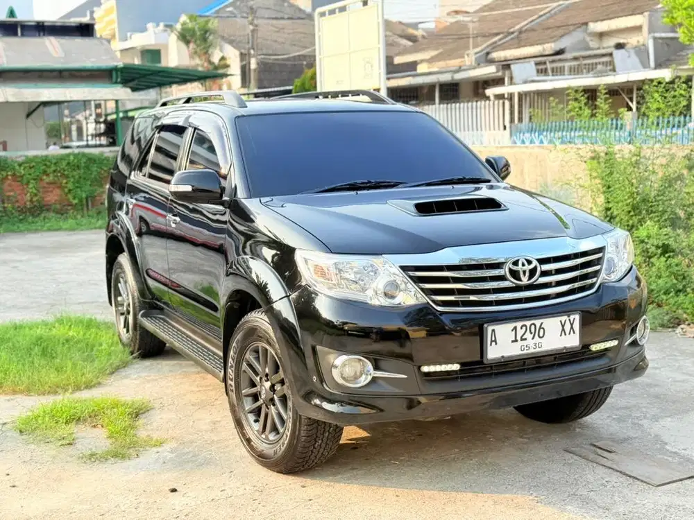 (Cash) Fortuner 2.5 G VNT AT 2015 Hitam Istimewah Antik Siap Pakai
