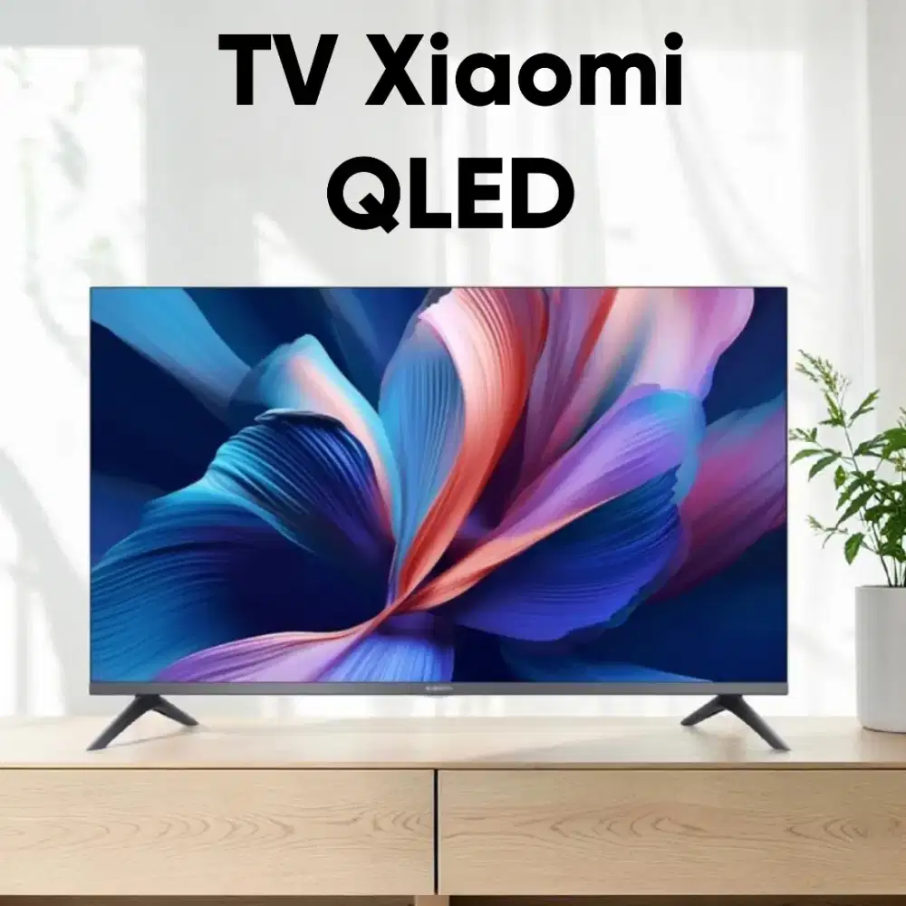 TV Xiaomi QLED GoogleTV A Pro terbaru - bisa diantarkan