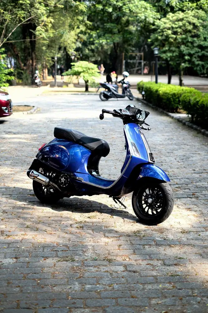 VESPA PIAGGIO SPRINT 150 iGET 2016 MODIFIKASI