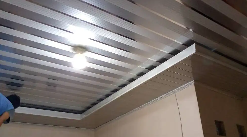 Pasang Plafon Partisi Jasa Tukang Wall Moulding Sekat PVC GRC Gypsum