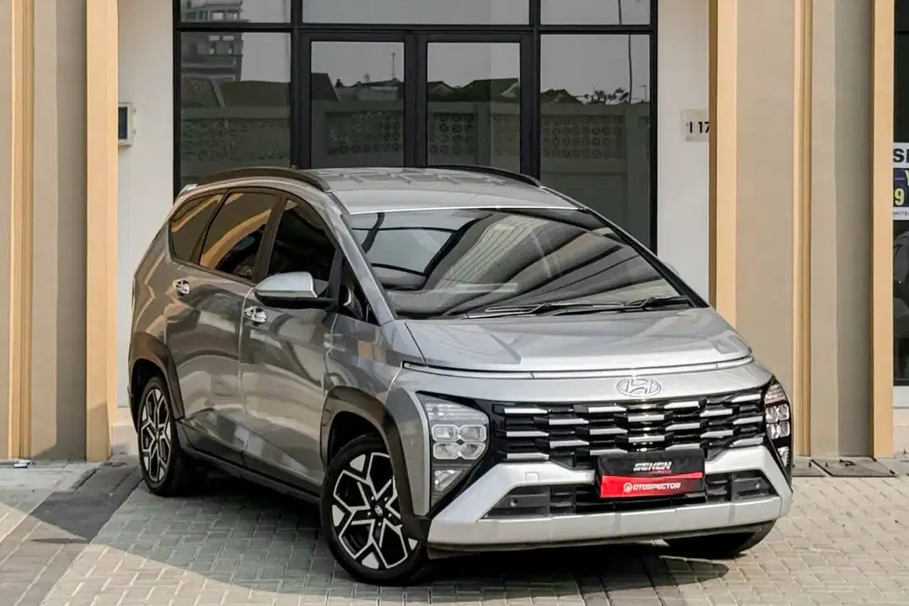 Hyundai Stargazer X 1.5 Prime AT Matic 2025 Abu Abu Muda. FULL RECORD