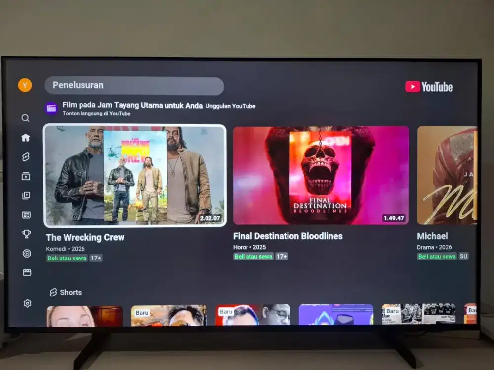 JUAL TV LED SAMSUNG 4K UHD 50 INCH