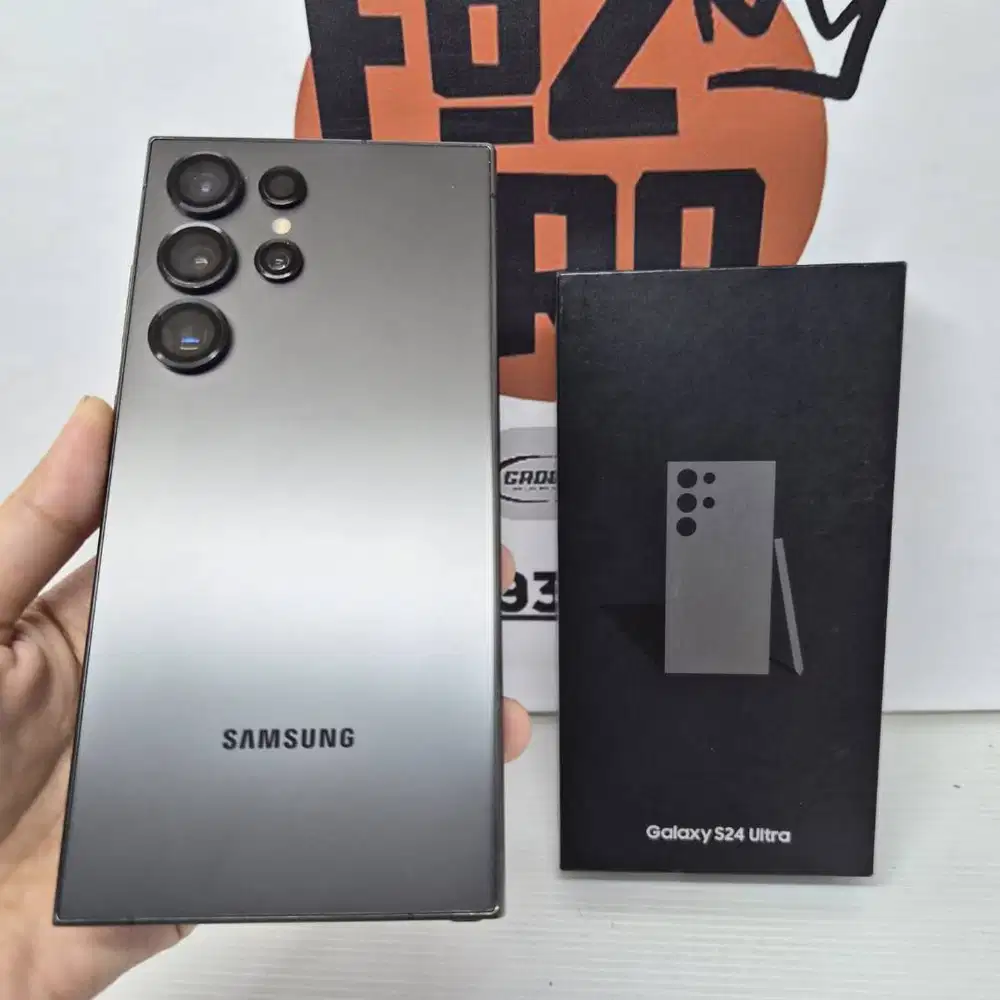 Samsung S24 Ultra 12/256GB Titanium Black FULLSET EX SEIN NO MINUS
