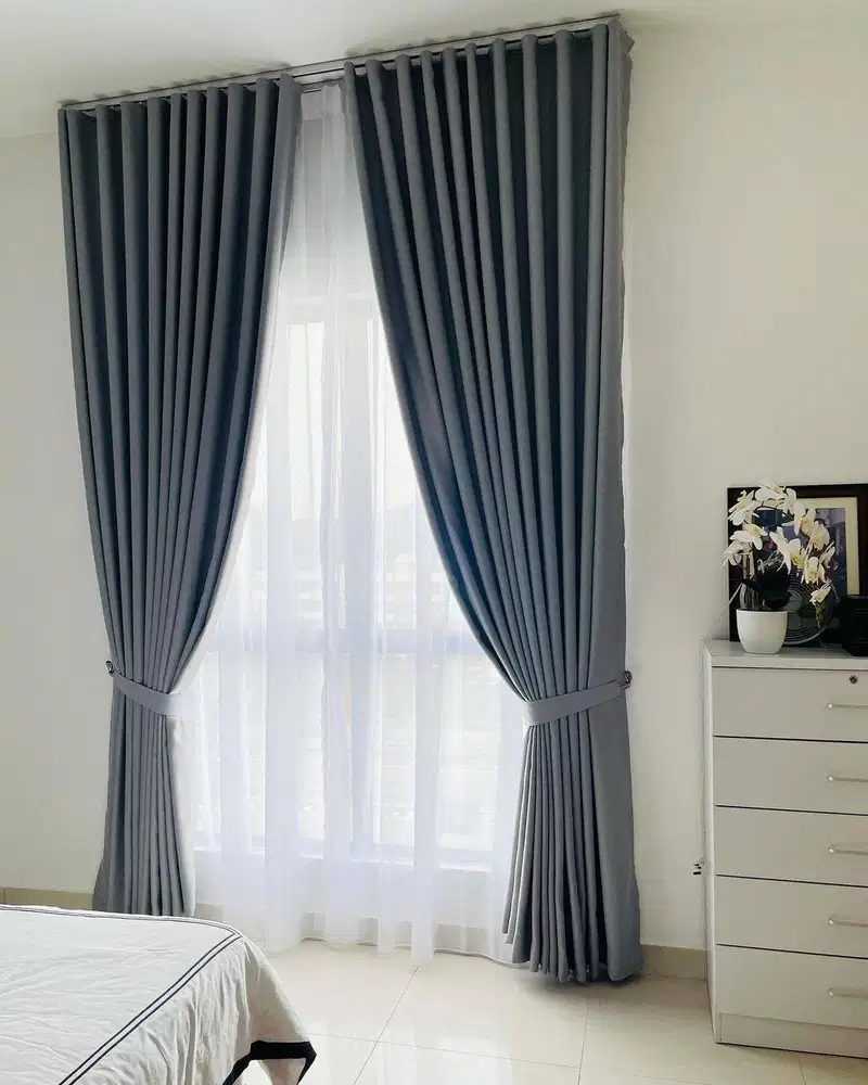 Jual gorden model terbaru gorden blackout vitrase gorden skat klinik