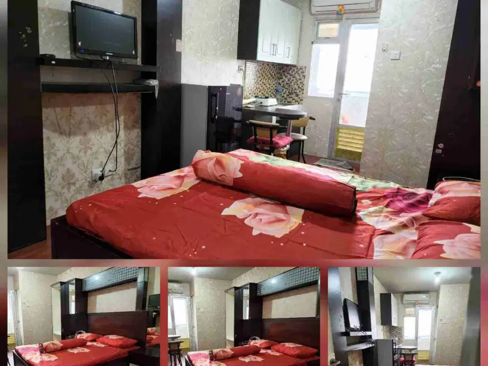 Sewa murah Apartemen Gading Nias Emerald studio furnish hanya 1.950jt per bulan