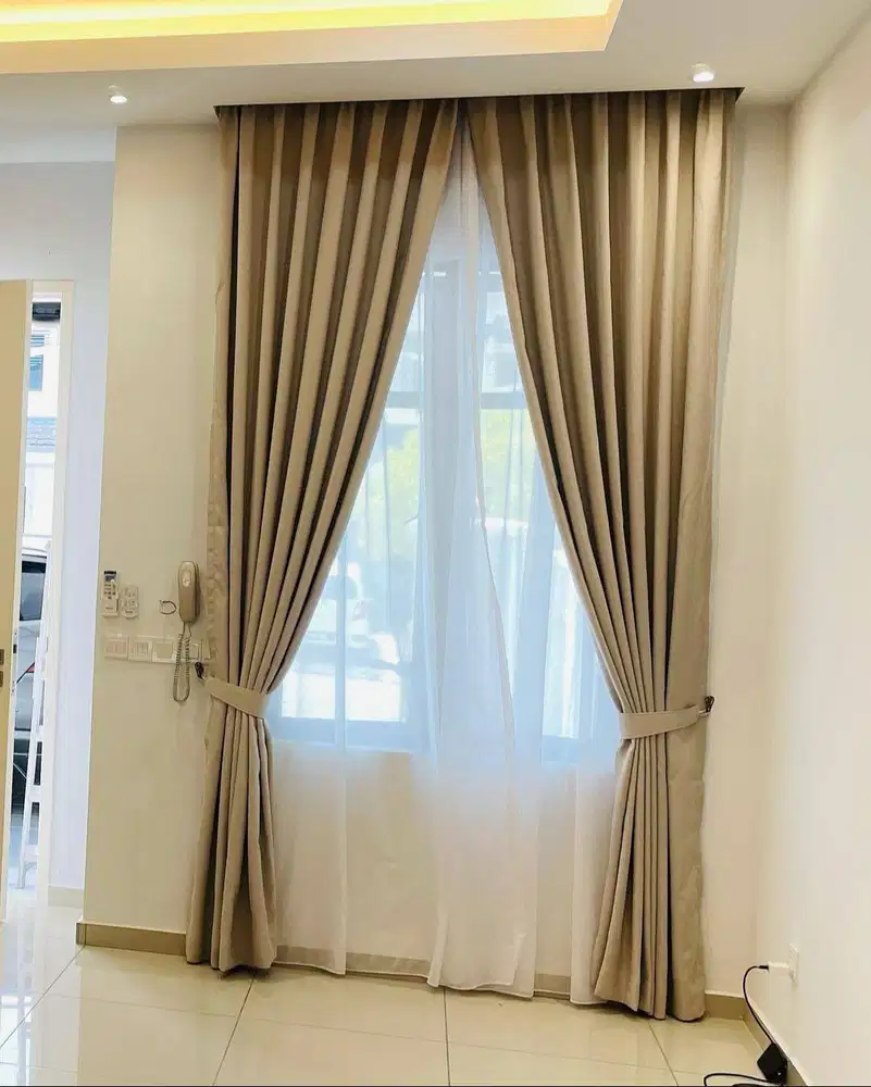 Jasa pasang gorden blinds vertikal gorden krey vertical roller blind