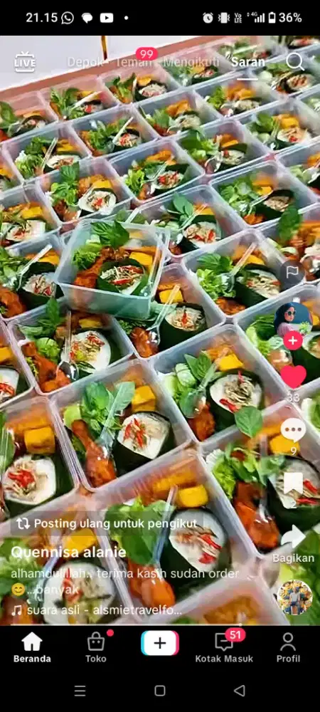 Riwan's Catering Enak, Higienies, Murah dan Amanah