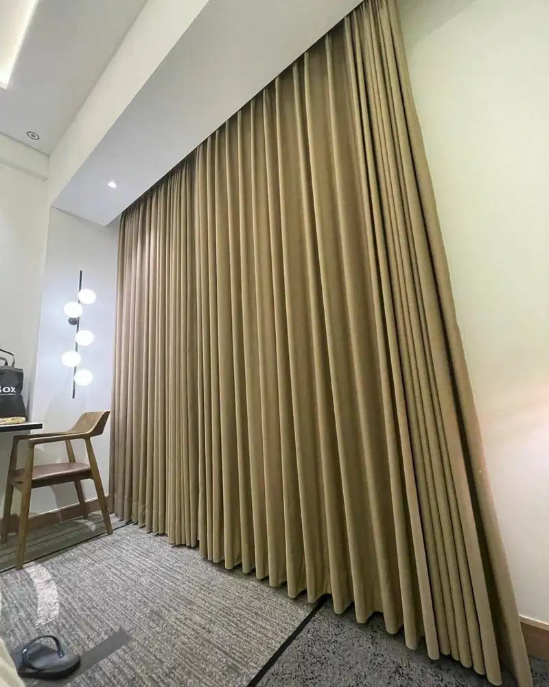 Jual gorden jendela model terbaru gorden pintu blackout gorden kantor