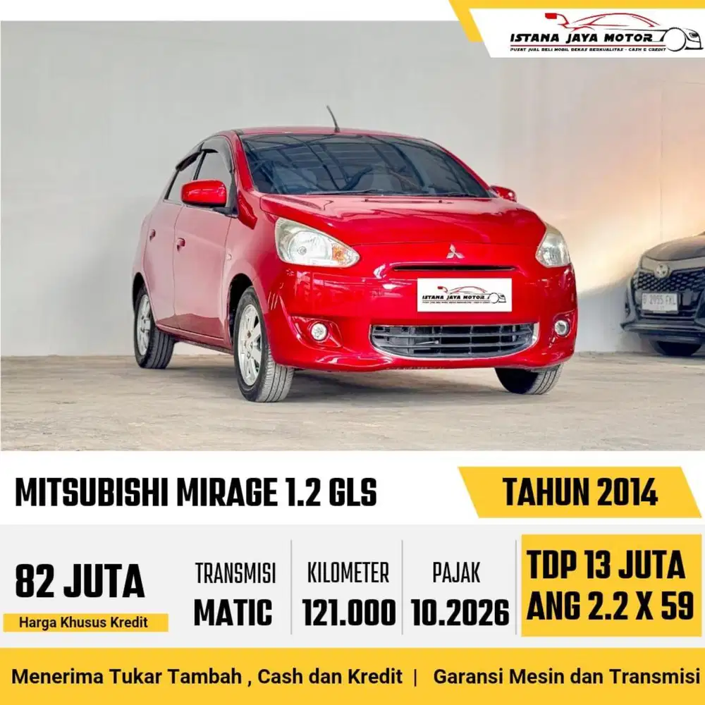 Mitsubishi mirage gls at 2014