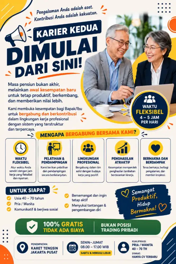 OPEN REKRUTMEN (STAFF OFFICE / PARTNER BISNIS)