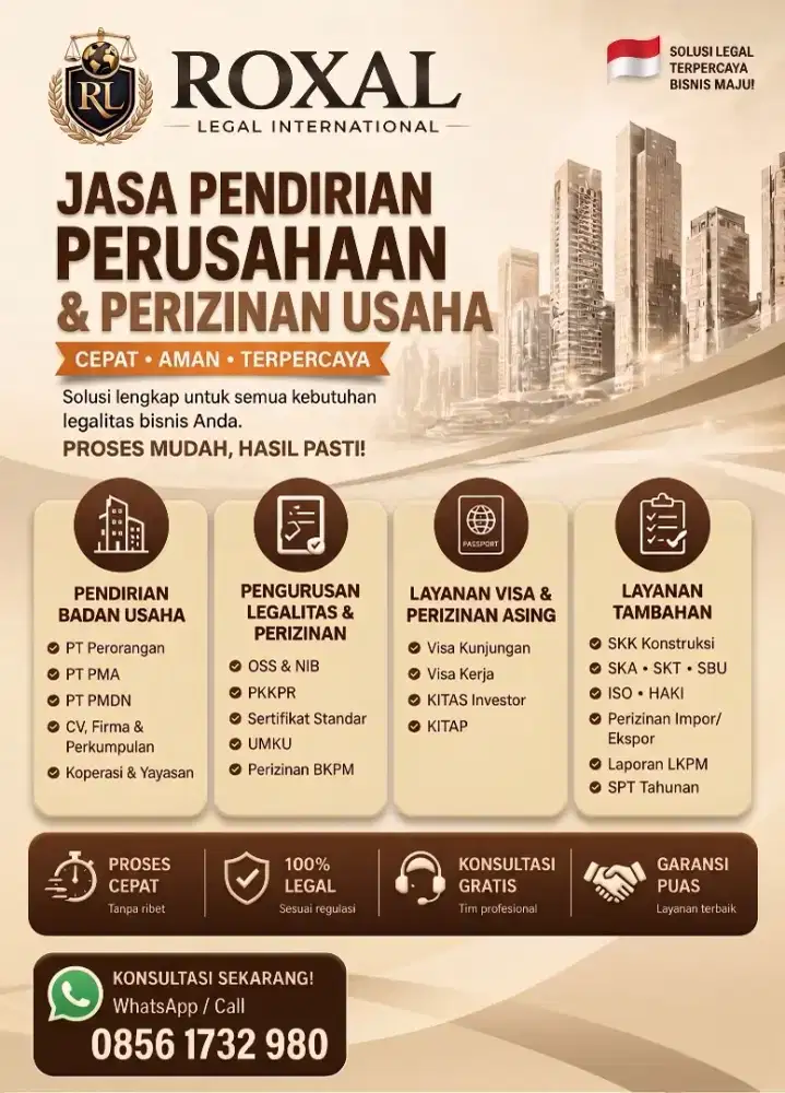 Mau Bikin PT, CV, atau Urus Izin Orang Asing?