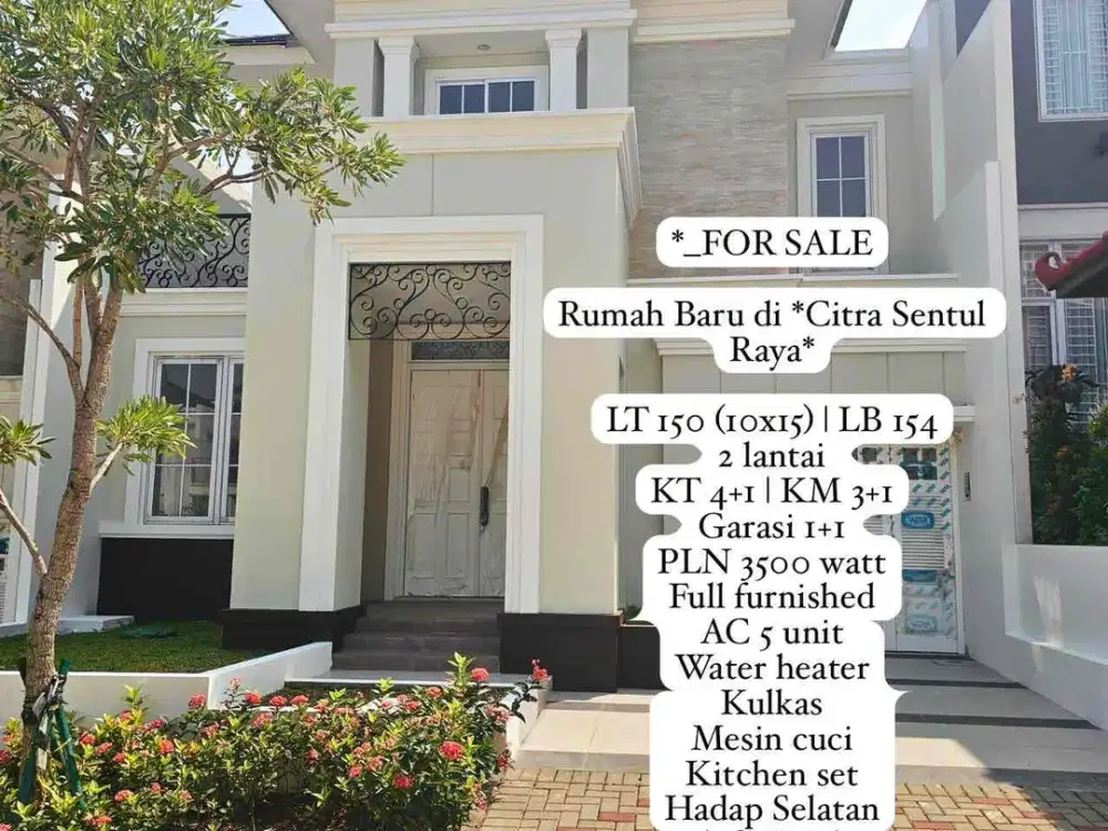 Dijual Cepat Rumah  Citra Sentul Raya Bogor