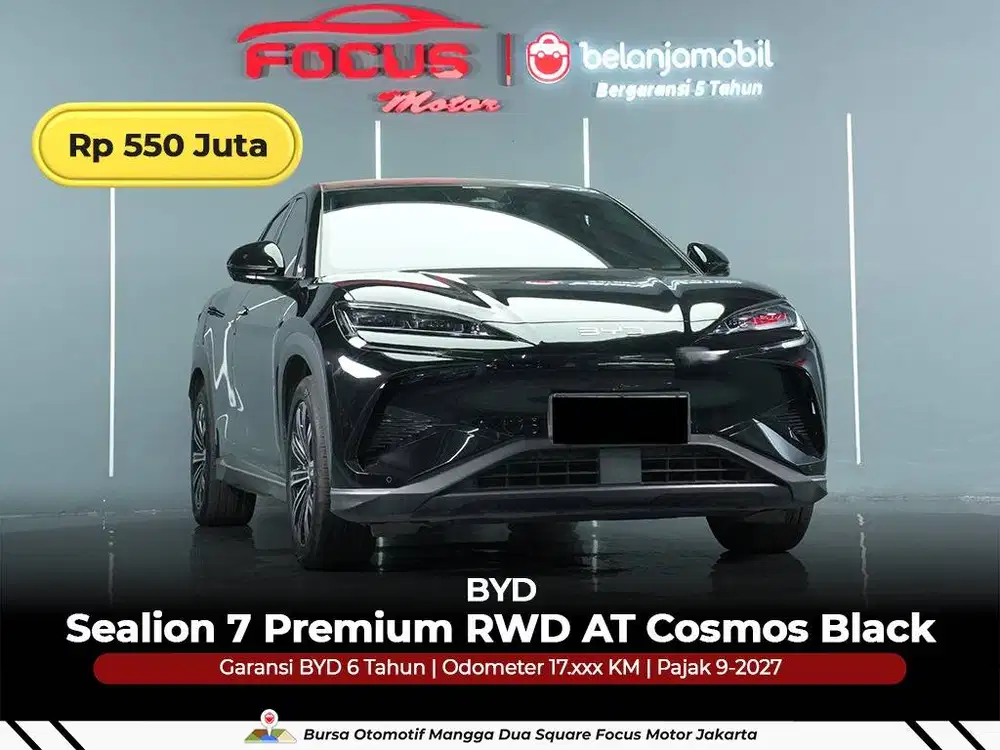 [ BERGARANSI ] BYD Sealion 7 Premium RWD AT 2025/2026