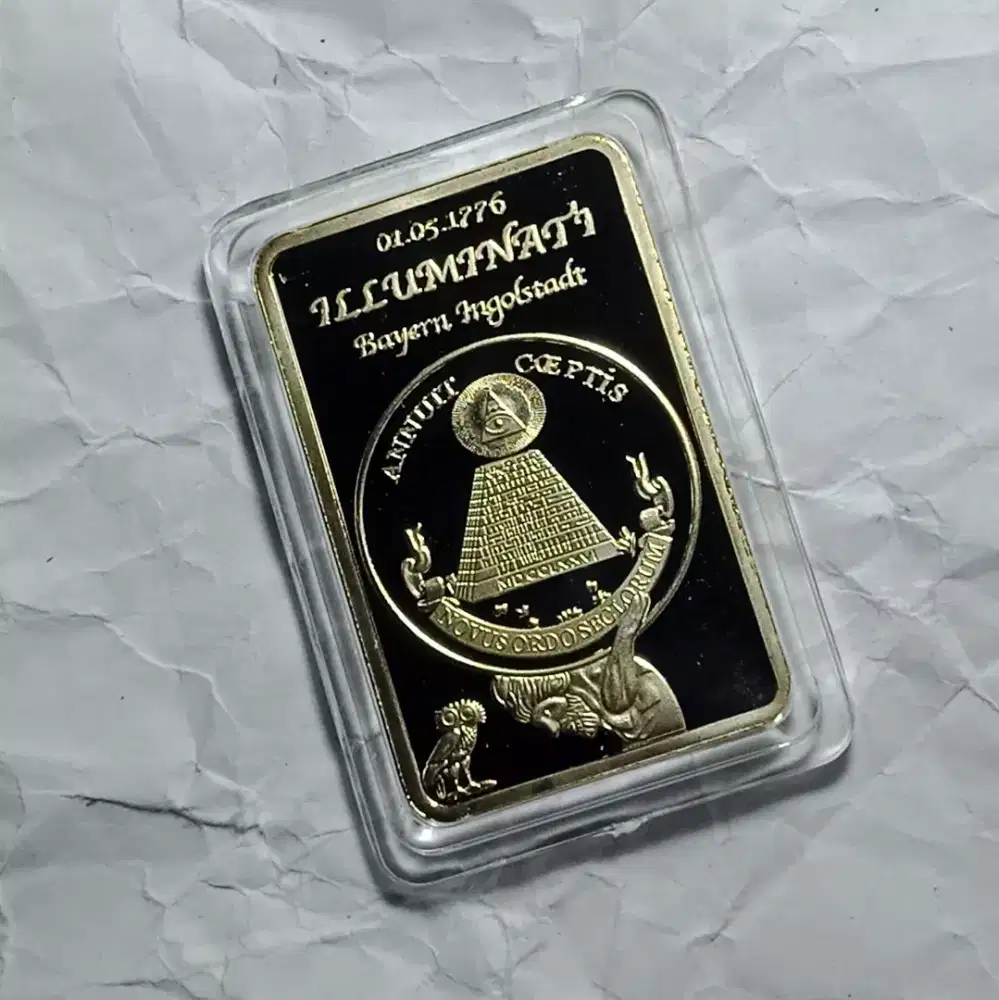 Gold Bars 1776 ILLUMINATE NORGEN AMERIKA USA KOLEKSI