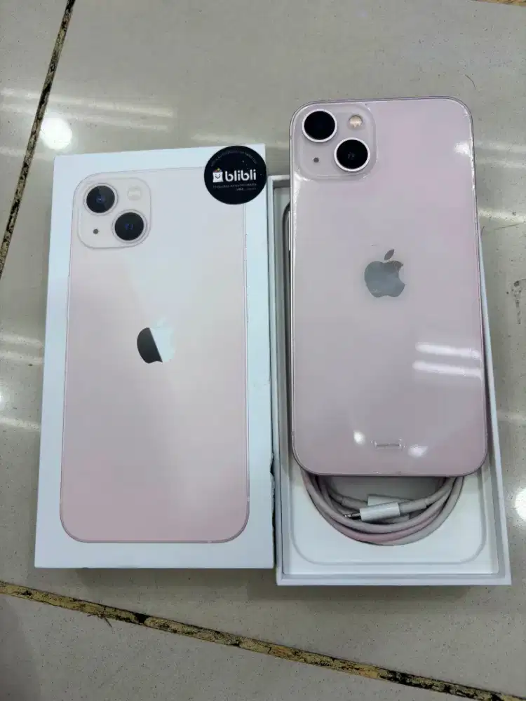 IPHONE 13 WARNA PINK 126GB