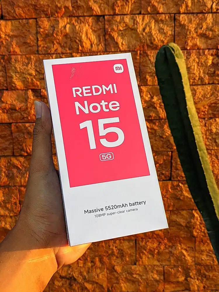 Redmi Note 15 5G 8/256 NEW segel Termurah