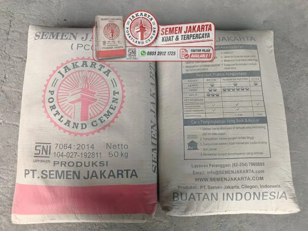 SEMEN JAKARTA MURAH HARGA PABRIK